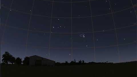 Altitude, Azimuth, and Zenith in Stellarium