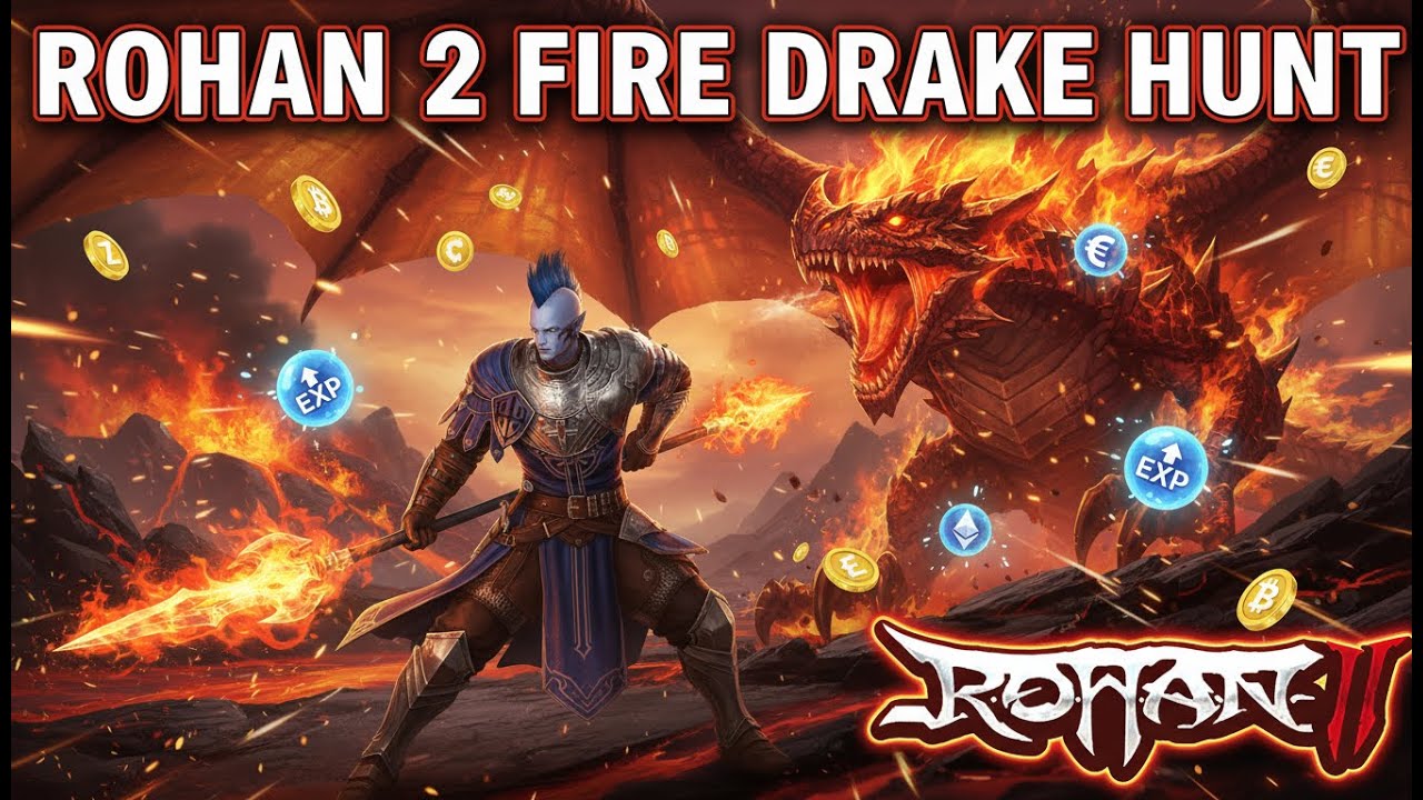 Rohan Fire Rohan 2 Fire Drake Hunting Gameplay - YouTube
