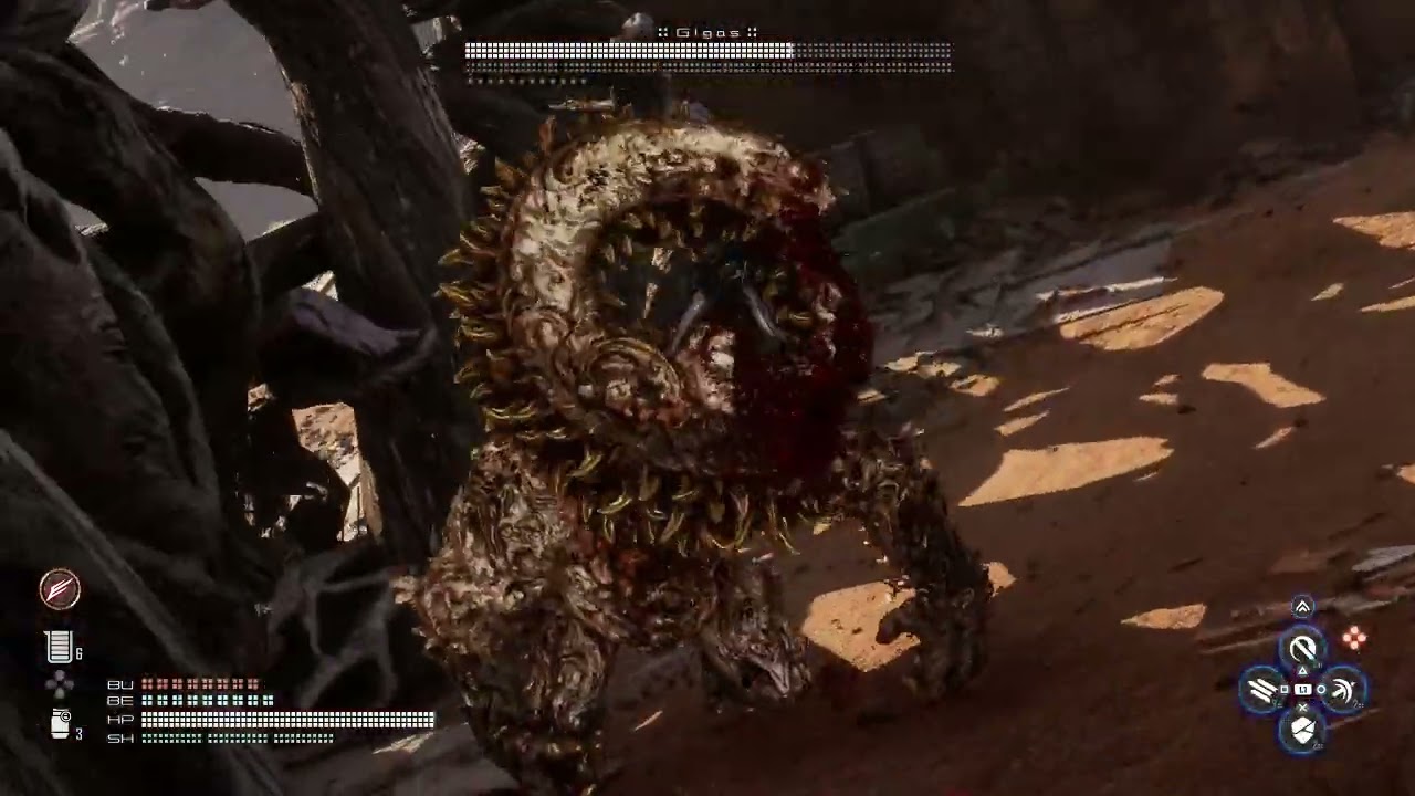 Stellar Blade Glitches - Eve Versus A Gigas