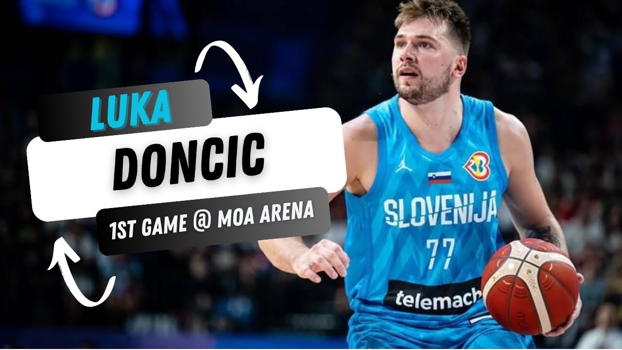 Luka Doncic 1st Game at MOA Arena Slovenia Vs Canada - YouTube