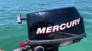 Mercury 6 hp four stroke made by Tohatsu
