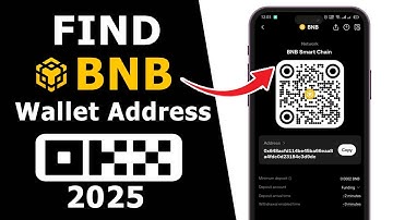 How to Find BNB Wallet Address on OKX with QR Code