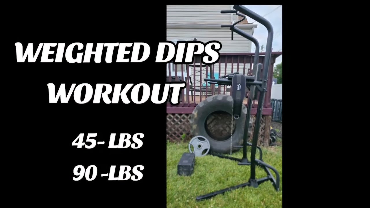 WEIGHTED DIPS WORKOUT / DEAD HANGS 💰🦍 ️ YouTube