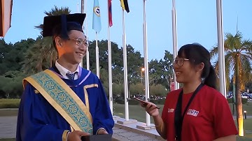 Interview section in UUM 32th Convocation day