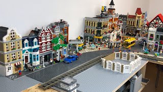 Bau einer Lego Stadt Teil 78. - Der Bäcker zieht ein