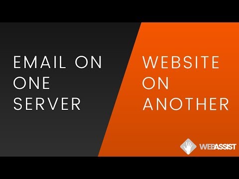 Email and Web Hosting on Different Servers in Under 2 Minutes