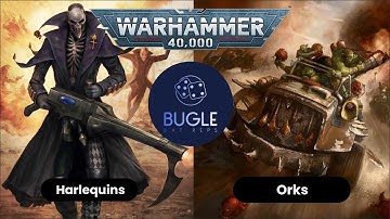 Harlequins vs Orks | 2000 points | Warhammer 40k battle report