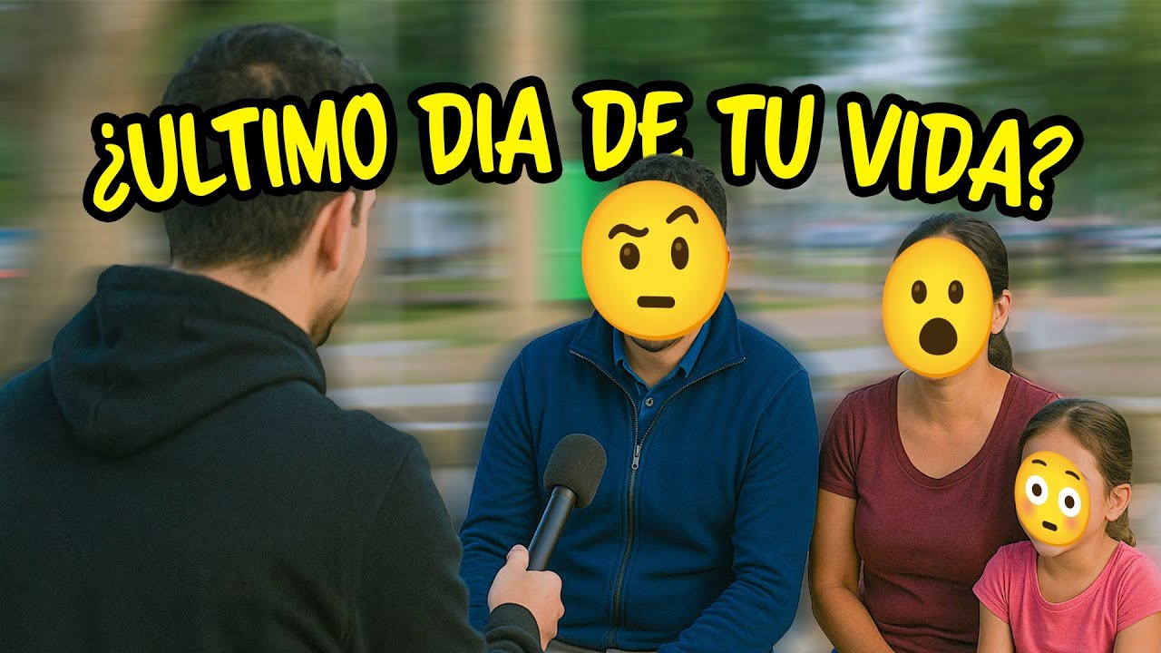 ¿Si hoy fuera el último día de tu vida que le dirias a la persona que más amas? (parque la choca)