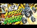 PLEASE DON'T HATE ME!! MOST TOXIC 4 SPELL CYCLE DECK in Clash Royale!!