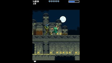 TMNT: Power of 4 (Java ME Game) - Walkthrough (No Commentary)