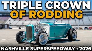 Triple Crown of Rodding 2026 - HUGE CAR SHOW - Nashville Superspeedway - Hot Rods, Classic Cars Nashville Ford Nashville Georgia