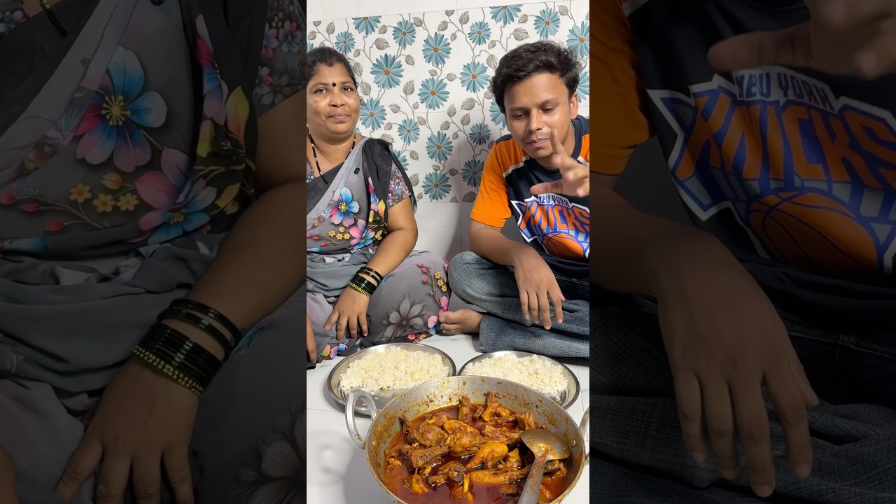 Mausi ke special chicken 😍  #food #challenge #foodie #chikken #cooking #eating