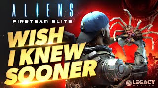 Aliens Fireteam Elite - Wish I Knew Sooner | Tips, Tricks, & Game Knowledge for New Players
