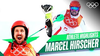 2x🥇&🥈 в трёх разных дисциплинах для Марселя Хиршера на Олимпиаде!⛷