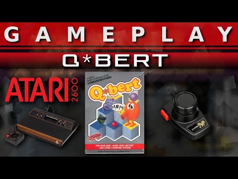 Video Gameplay : Q*Bert [Atari VCS 2600]