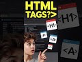 HTML Tags You Must Know 🤯 #html #coding #beginners