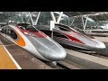 (High Speed Rail) 港鐵動感號CRH380A北行乘車記錄MTR Vibrant Express CRH380A train northbound ride record
