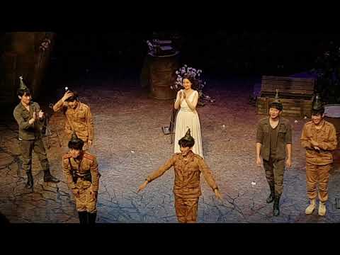 171014 여신님이 보고계셔 커튼콜 (2층뷰)