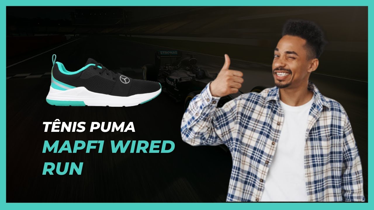 Mapf1 Tênis Puma MAPF1 Wired Run! 🔴MODELO COM VISUAL INCRÍVEL🔴 - YouTube