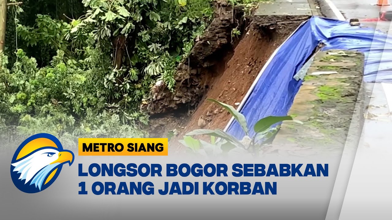 Longsor di Bogor, 1 Orang Tewas Tertimpa Material [Metro Siang]