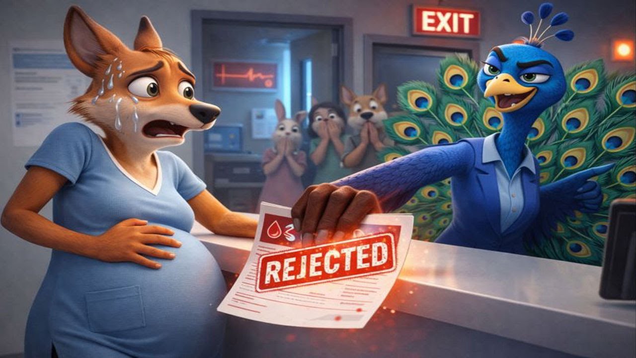 Evil Clinic Receptionist Says “Wait” to Pregnant Woman… Until Emergency Report Shocks EVERYONE!