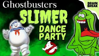 Ghostbusters Slimer | Halloween Game | Dance Party | GoNoodle | Floor is Lava