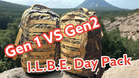 Gen 1 vs Gen 2 ILBE Assault/ Day Pack Comparison