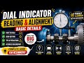 Alignment dial indicator reading in Hindi | How to Read Dial Indicator | Alignment Basic Details