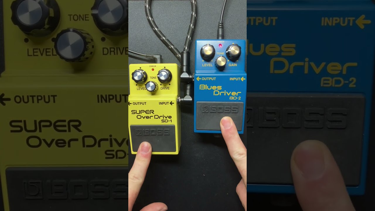 BOSS SD-1 vs BOSS BD-2: Question - does BD-2 cut bass