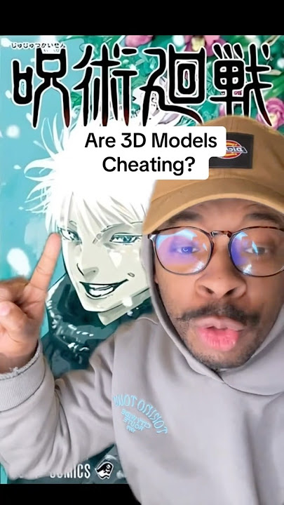 Did Gege Akutami Cheat in JJK Using 3D Models? #drawing #art