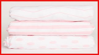 Great product -  NODNAL CO. 3 Fitted Pink Mini Crib Pack n Play Playard Portable Crib Sheets Set - 1