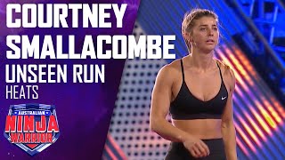 Unseen run: Courtney Smallacombe looks strong on the Ninja course | Australian Ninja Warrior 2020