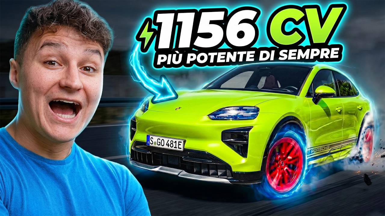 TI STAMPA SUL SEDILE 🚀 Porsche Cayenne Electric (1156CV in un SUV!)