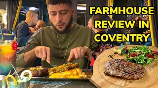 FARMHOUSE FOOD REVIEW IN COVENTRY ENGLAND!! 🇬🇧🥩