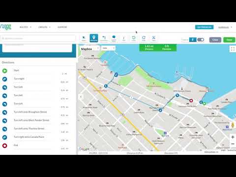 How to make a route on RunGo: best digital route creator & only way to follow a route outside - video from RunGo