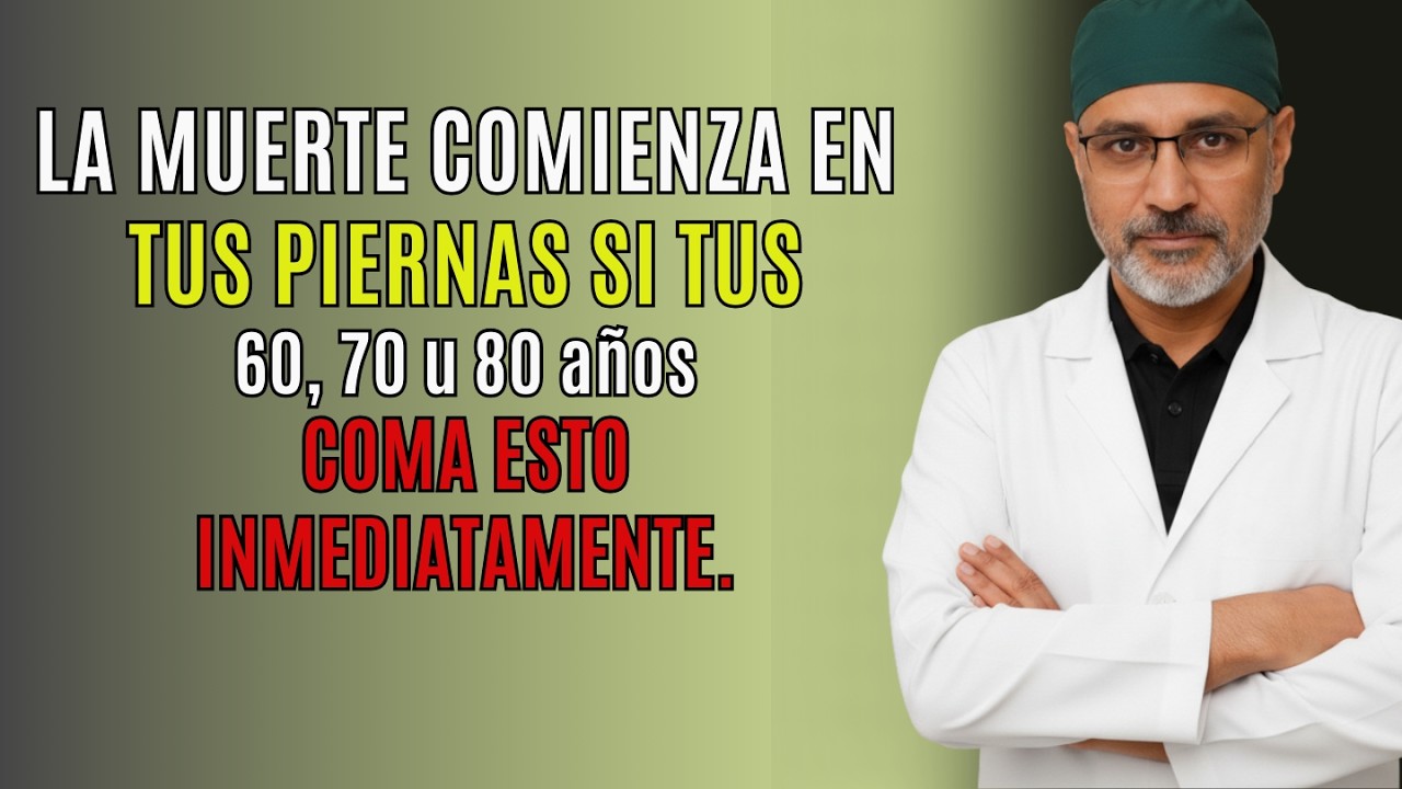 ¡Las piernas se debilitan primero! Come estos 6 alimentos para fortalecerlas