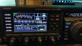 After your ears CW decoder the FTDX 3000 Yaesu, lsn 4W / OZ1AA