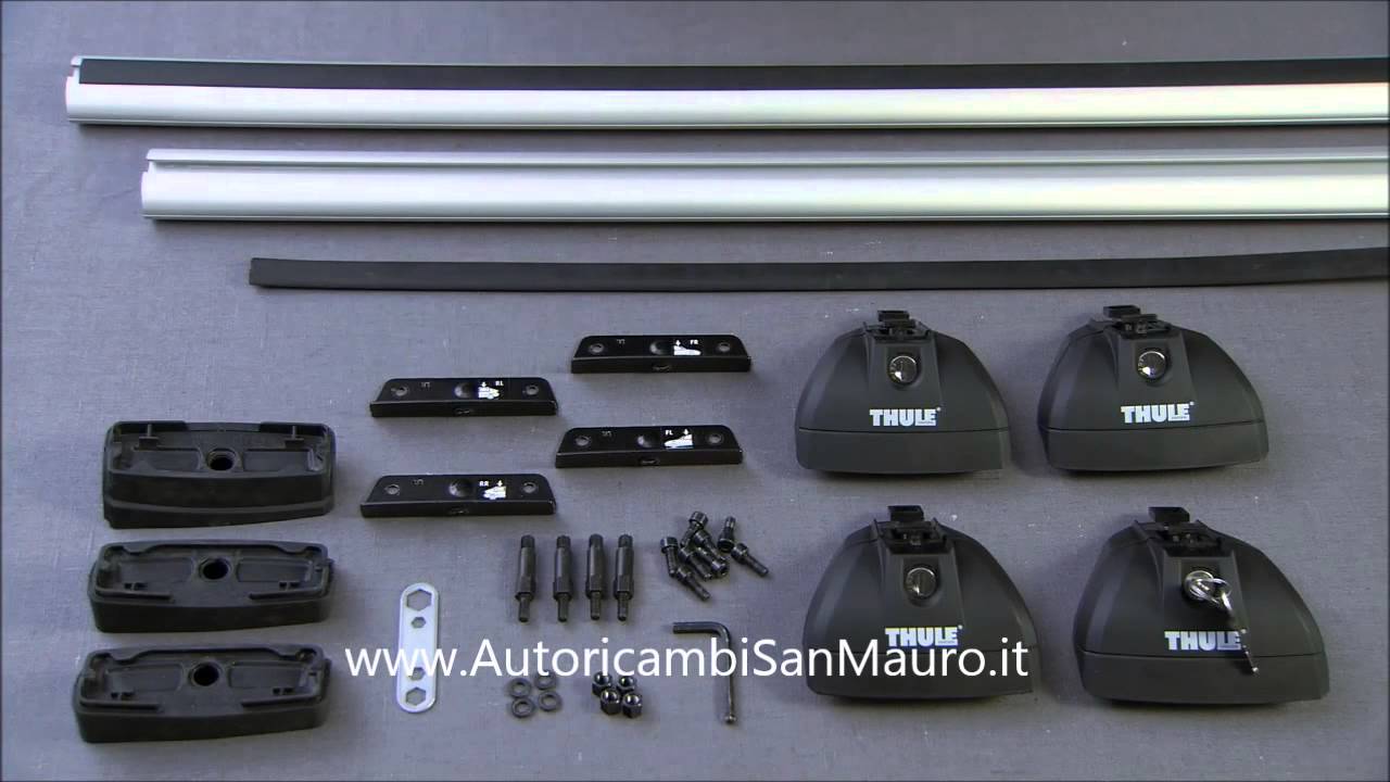 Thule Rapid System 753 - montaggio su profili integrati e punti fissi -  AutoricambiSanMauro.it