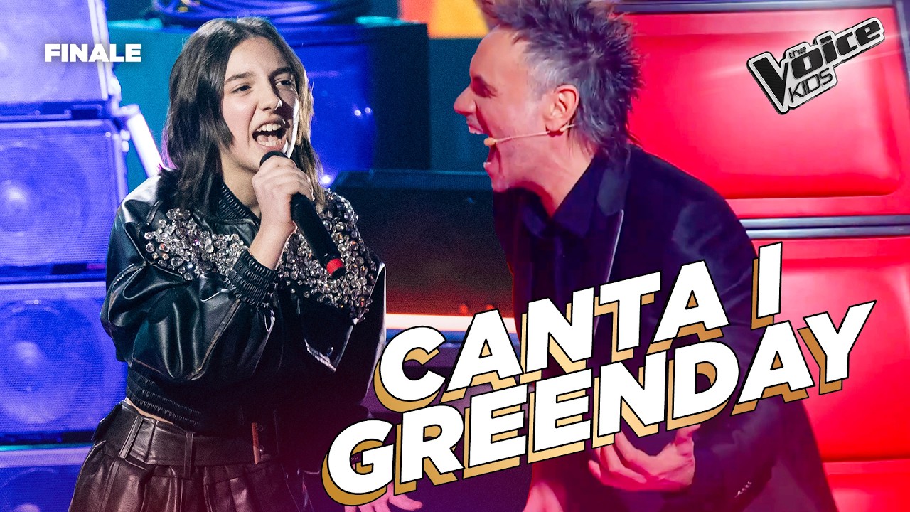 Miriam si diverte con "Basket case" dei Green Day | The Voice Kids Italy Finale