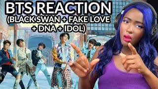 COME ON!! BTS - BLACKSWAN, FAKE LOVE, DNA, IDOL | SINGER FIRST TIME REACTION