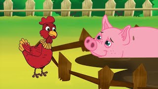 The Little Red Hen | Bedtime Stories for Kids in English | Storytime screenshot 3