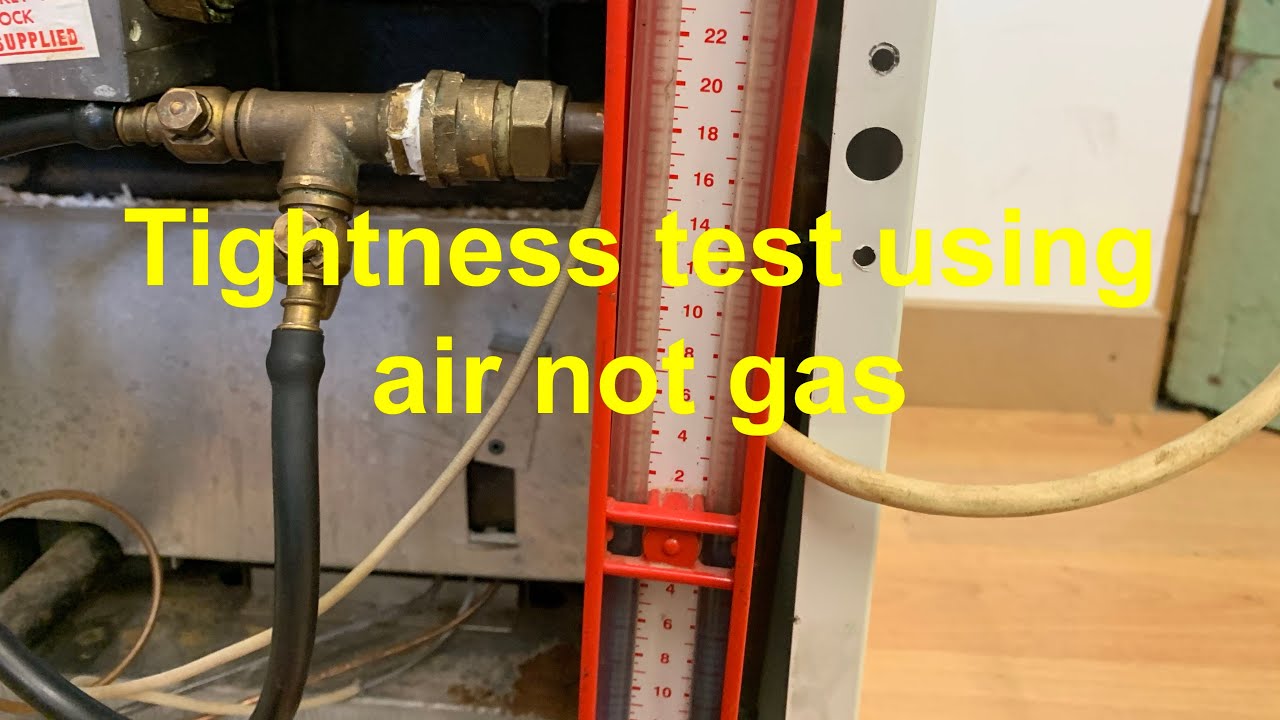 TIGHTNESS TEST USING AIR Gas Tutorial On Carrying Out A Tightness Test tightness-test-using-air-gas-tutorial-on-carrying-out-a-tightness-test