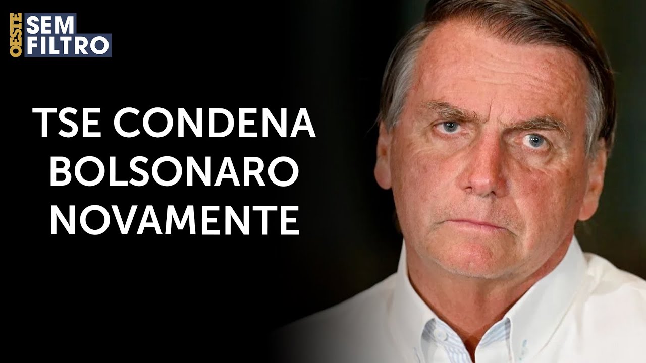 Bolsonaro é condenado a inelegibilidade pela terceira vez | #osf