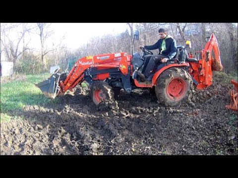 Kubota B2530 Ön Yükleyici İle Odun Getiriyorum