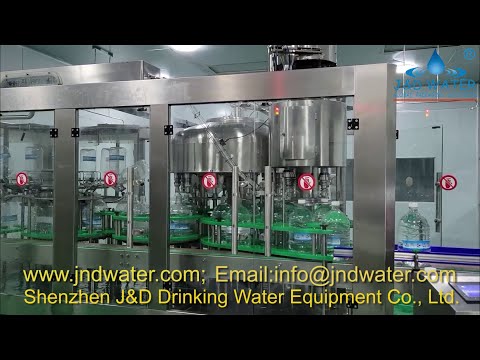 5L bottle water filling line
