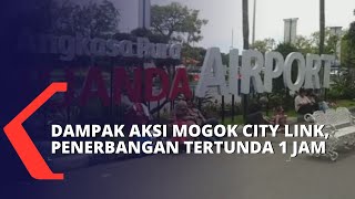 Diduga Dampak Aksi Mogok Petugas City Link, Penerbangan Bandara Juanda Tertunda 1 Jam