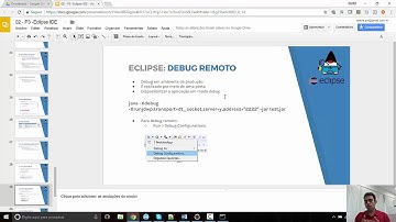 IDE Eclipse - Aula 3 - Depuração (Debug) na Prática e Debug Remoto