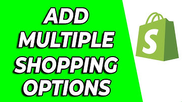 How to Add Multiple Shipping Options on Shopify - (2025)