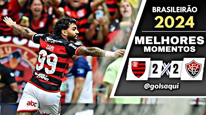 FLAMENGO 2 X 2 VITÓRIA | gols e melhores momentos | BRASILEIRÃO 2024 ....