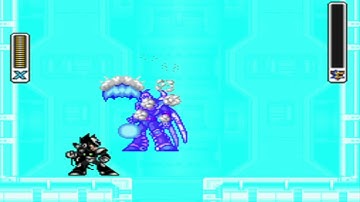 Mega Man X3 Cheat Codes - Final Doppler Level (Full Black Zero)